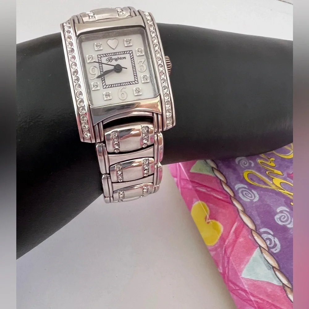 Brighton Turin Watch Women Jewelry Retired Design Rare Find Brighton Case.